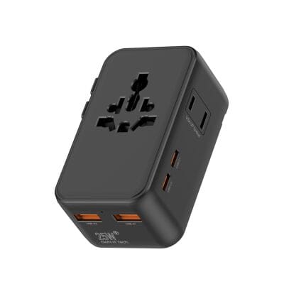 GAN 25W Ultra Slim Universal travel adapter